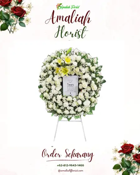 Krans Bunga Duka Pulo Belen